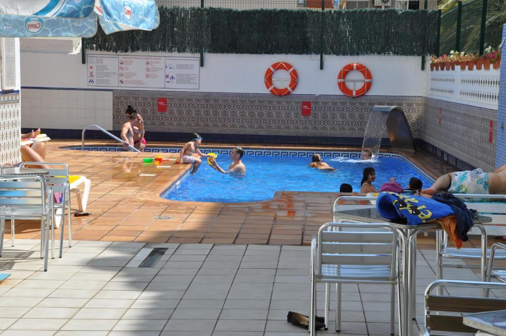 Aparthotel Safari — Swimming pool in Calella, Catalonia
