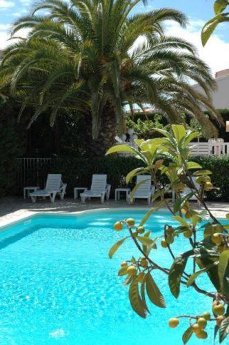 Balcony/terrace, Hotel Azur in Agde