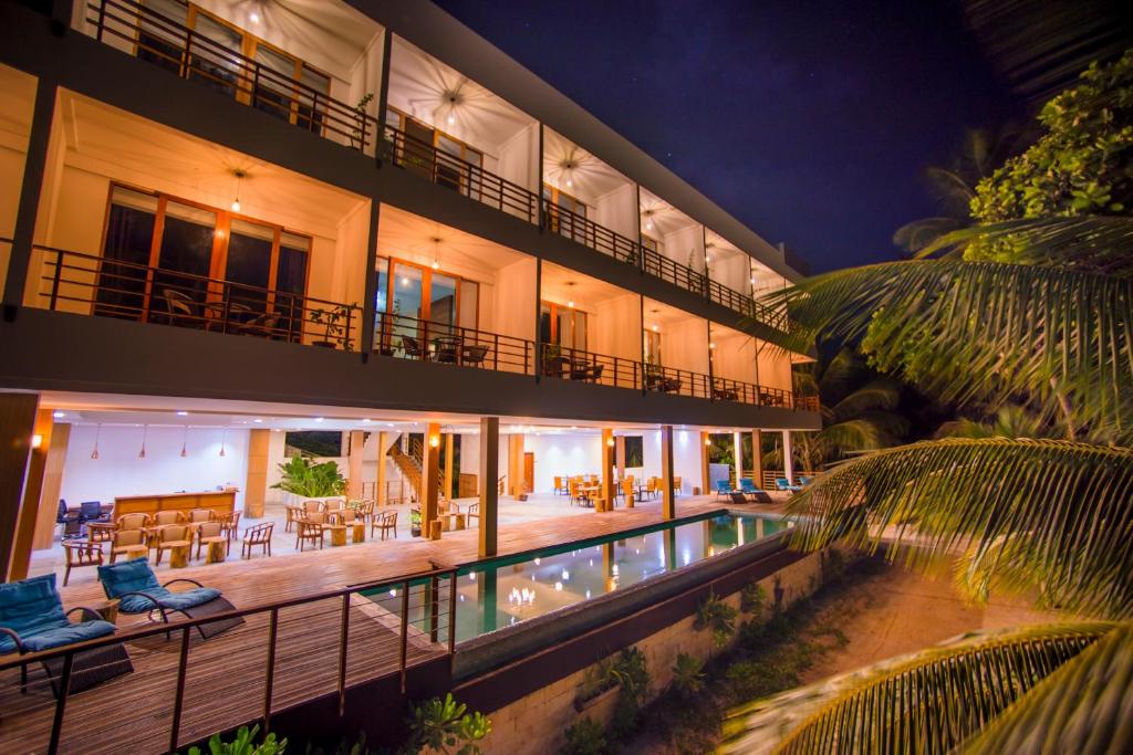 A szálláshely kívülről