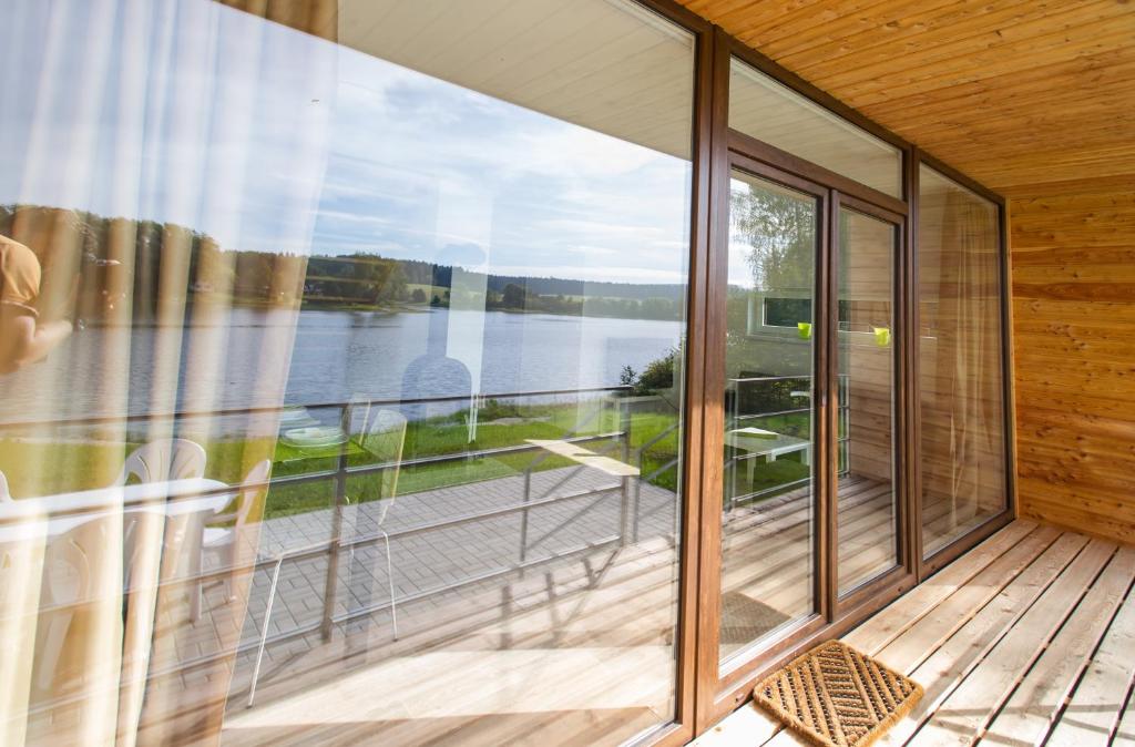 Balcony/terrace, Chata u jezera - Lenicka in Frymburk