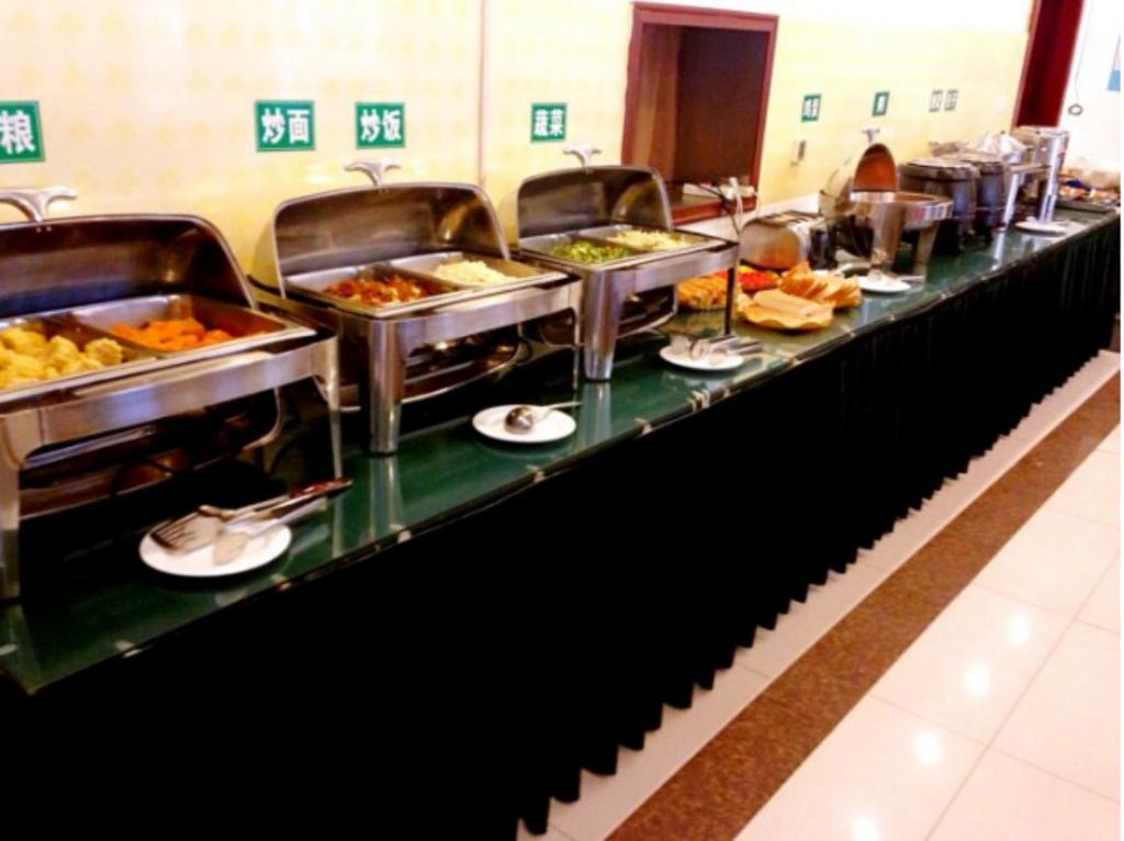 グリーン ツリー イン ナンジン ゾンフア ゲート サブウエイ ステーション ホテル (Green Tree Inn Nanjing Zhonghua Gate Subway Station Hotel) レストラン