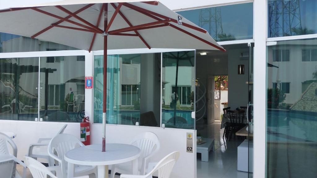 Balcony/terrace, Mandakaru Residence Flats in Porto De Galinhas