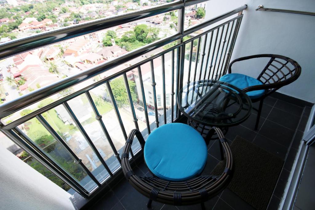 Balcony/terrace, Husna Apartment DPerdana Kota Bharu in Kota Bharu