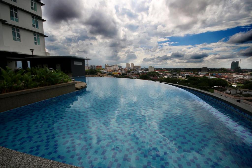Swimming pool, Husna Apartment DPerdana Kota Bharu in Kota Bharu