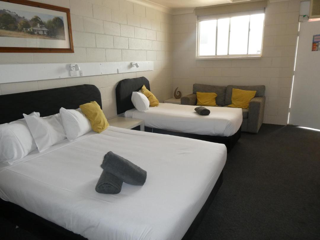 Motel Wellington Wodonga 전경