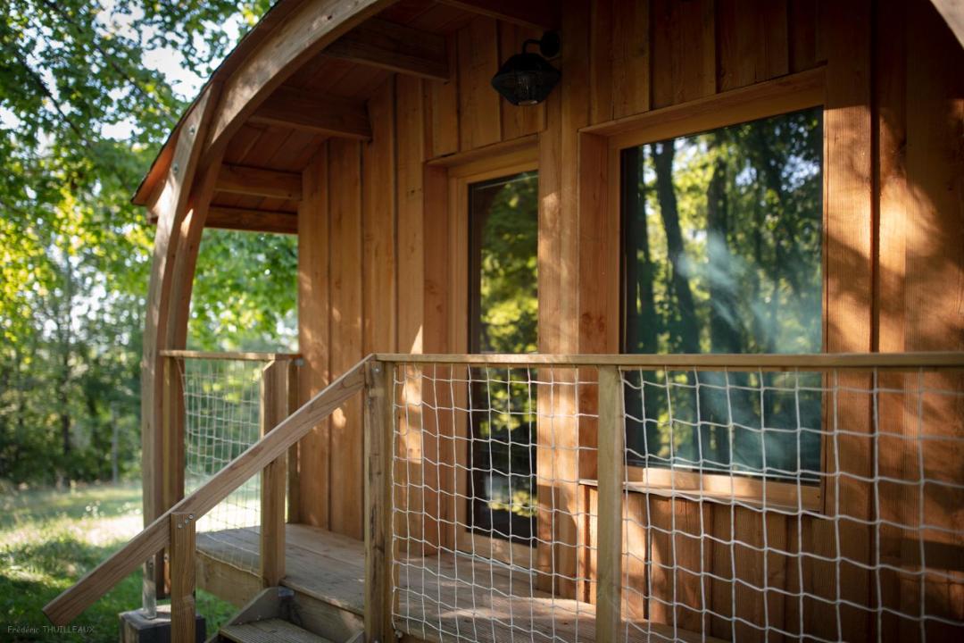 Les ecolodges du Chateau de Charnizay 전경