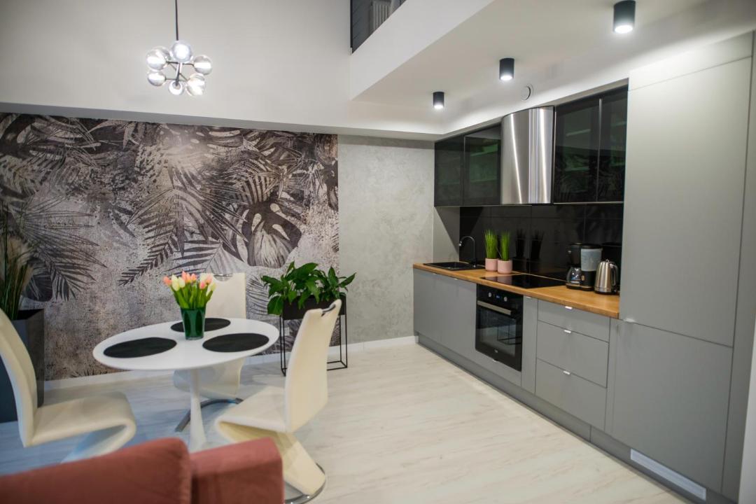 Nowoczesny apartament na Warmii i Mazurach z garazem 전경