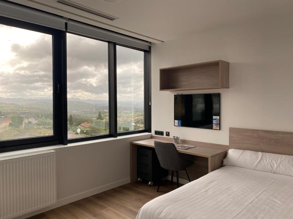 Residencia Universitaria Micampus Oviedo La Gruta 전경