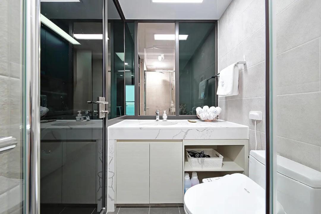 엘모멘토 광안 레지던스 침실