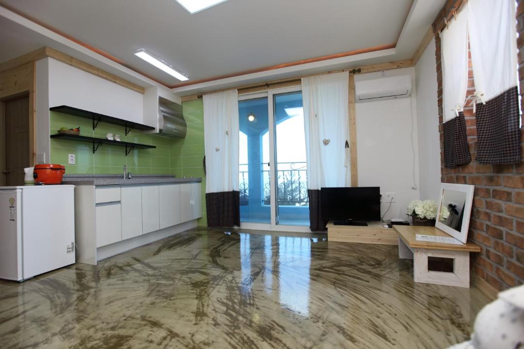 단양 패러마을 휴식 공간