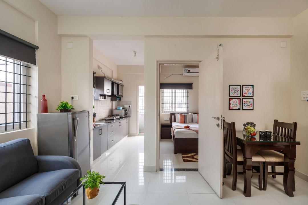 BluO Park View 1BHK HSR Layout - Terrace Garden 전경