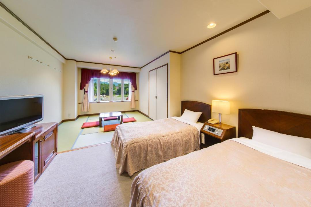 Hotel Green Plaza Hakuba 전경