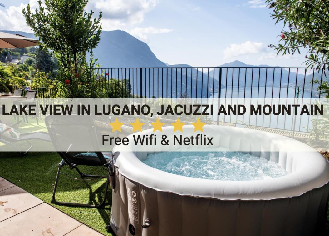 Lugano Vista Lago, Jacuzzi, Montagna a 5 stelle