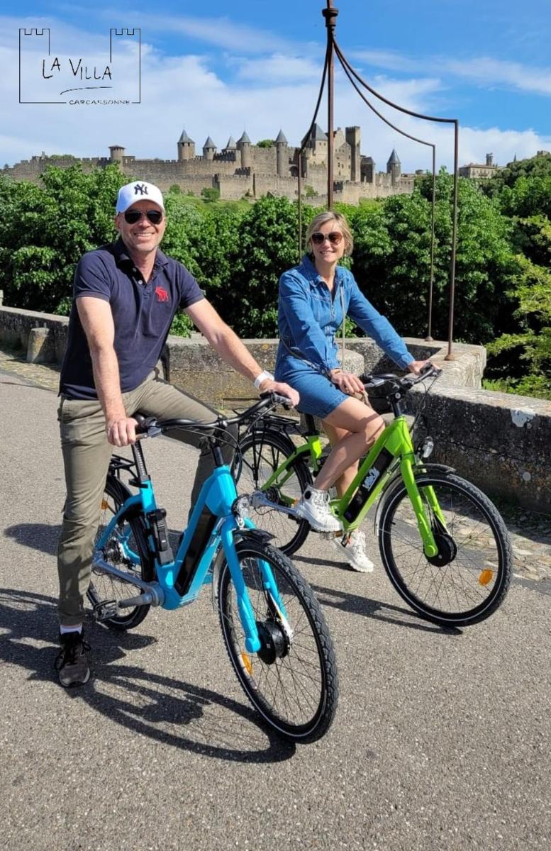 Photo - La Villa Carcassonne, Cité 8 min à pieds, Clim, Piscine, Full Wifi, Borne 7,5kW, Vélo élect, Parking