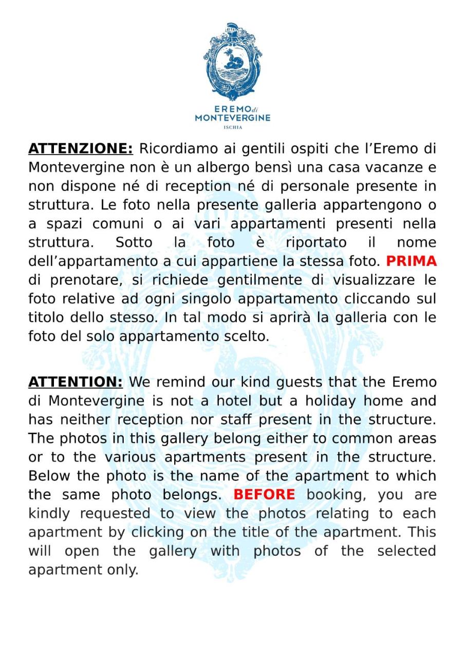 Eremo di Montevergine Ischia Apartments - 3