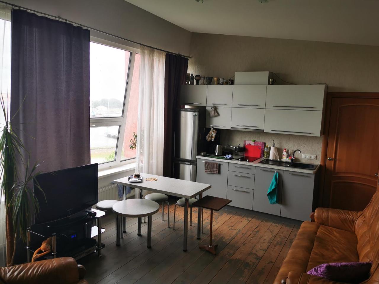 Studijas tipa vienistabas dzīvoklis (mākslinieku darbnïca) - 4