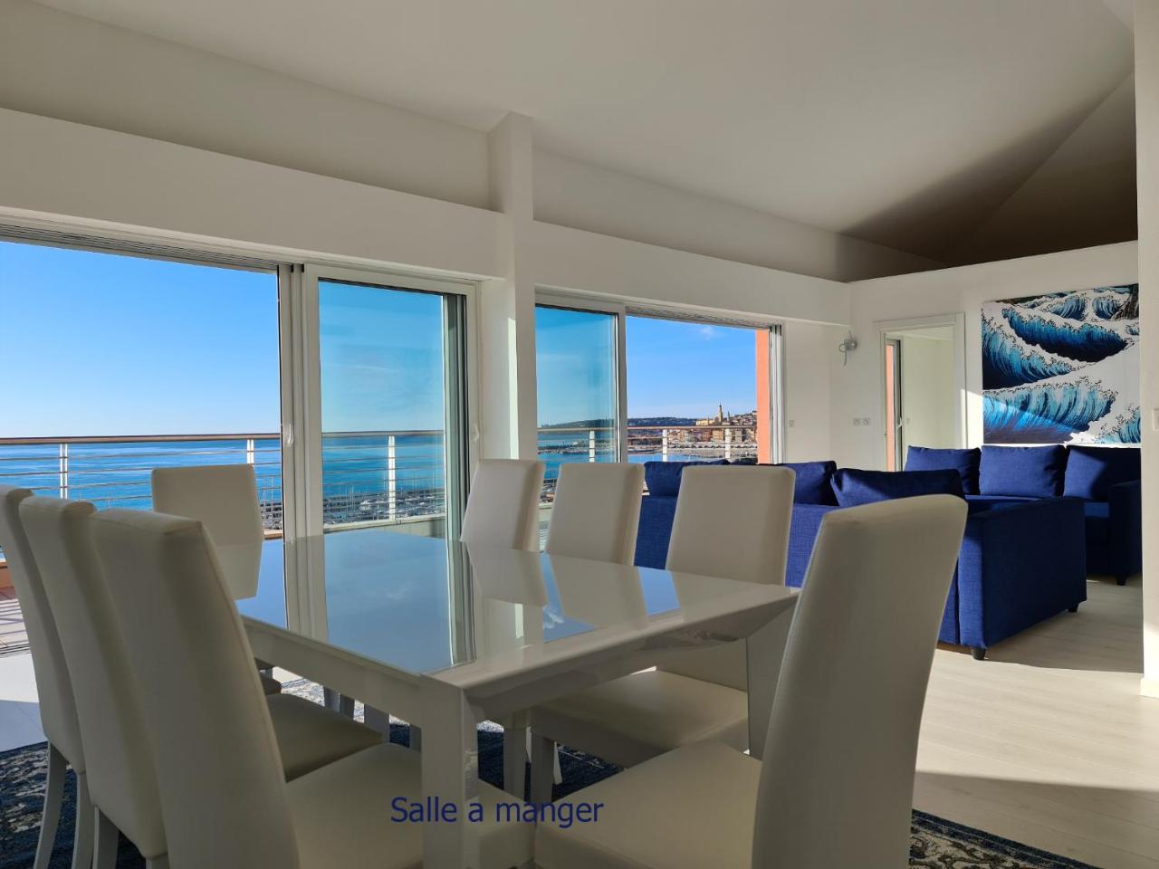 Luxurious penthouse with magnificent views over the bay of Menton 10 Peoples - 4