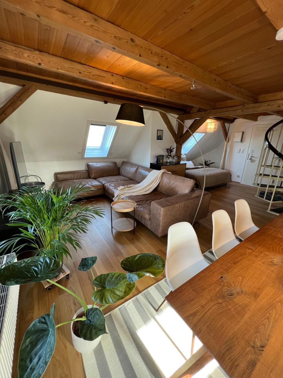 CROWN LIVING Wohlfühl Loft Bregenz - Loft nahe Bodensee, Boxspringbett, Küche, zentrumsnah, ideal für Feriengäste und Geschäftsreisende - 2
