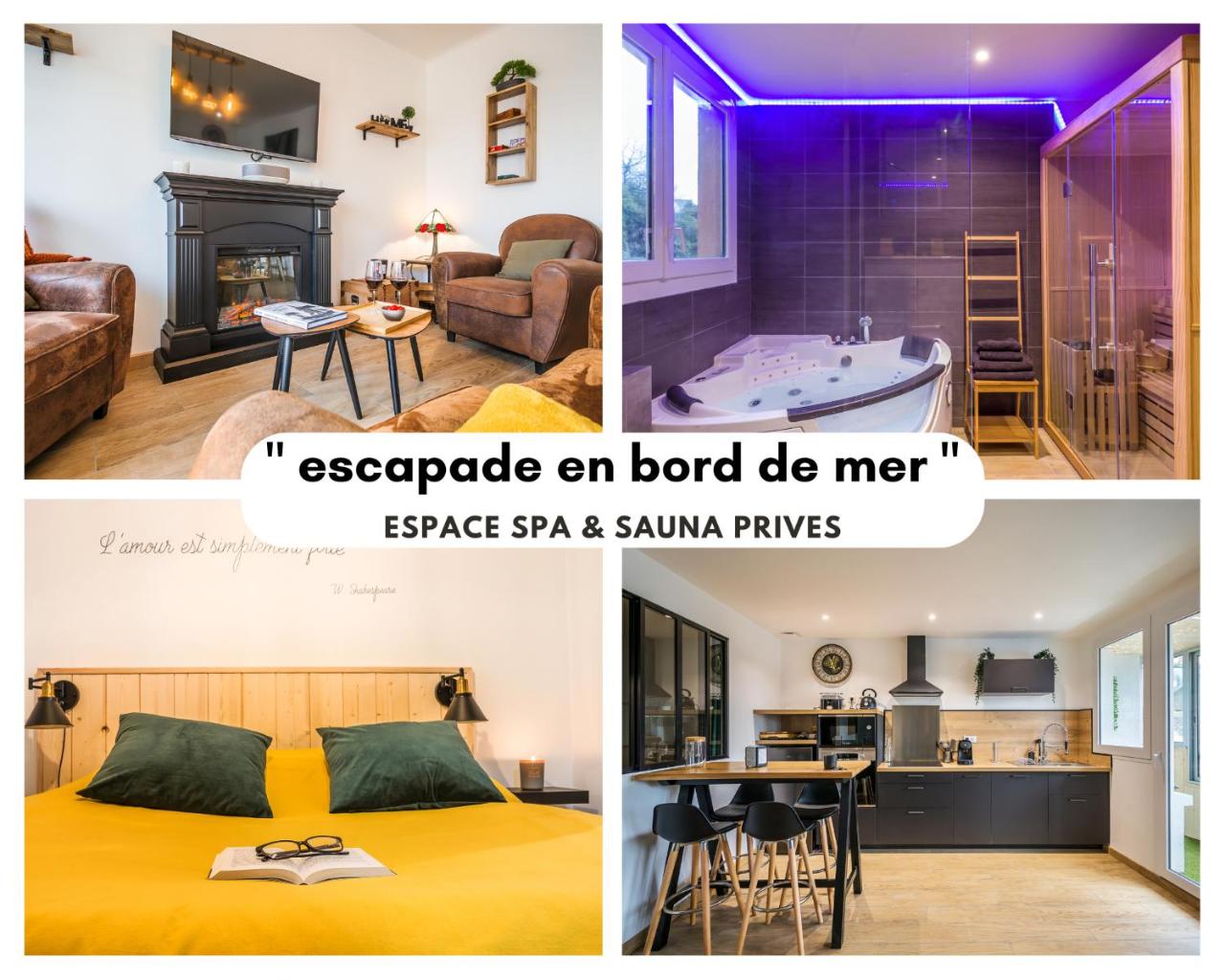 Escapade en Bord de mer avec Sauna et Spa Privés - 2
