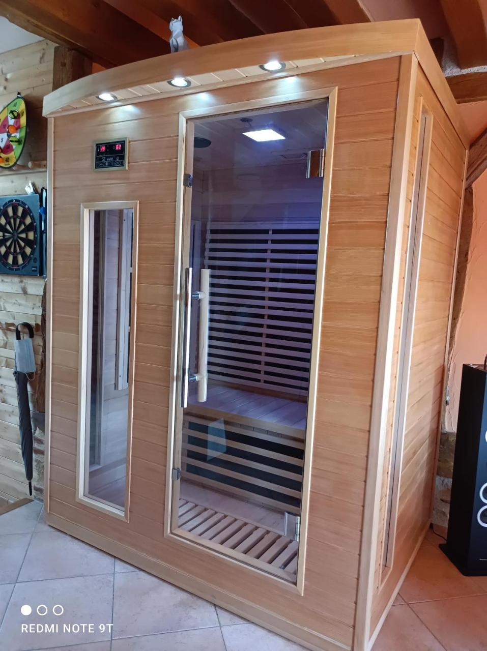 Sauna & Double Jacuzzi intérieur et sous les étoiles 1h30 Paris - 2