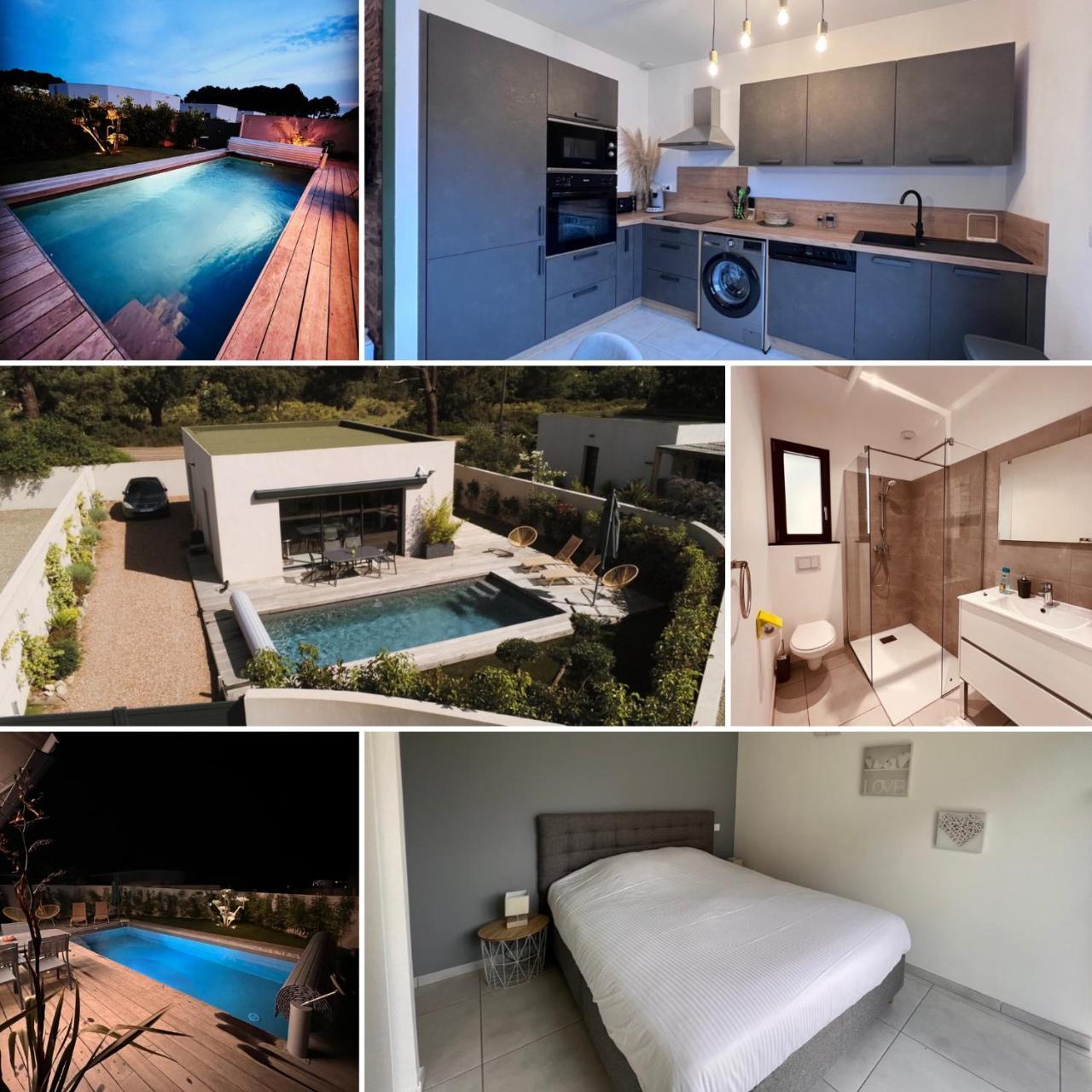 Villa piscine à 1km plage proche porto vecchio - 3