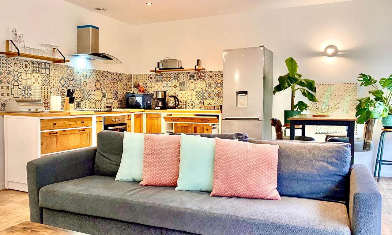 *Rivage* Spacieux T2 RDC sur cour:Jardin-Fibre-Netflix-Terrasse - 4