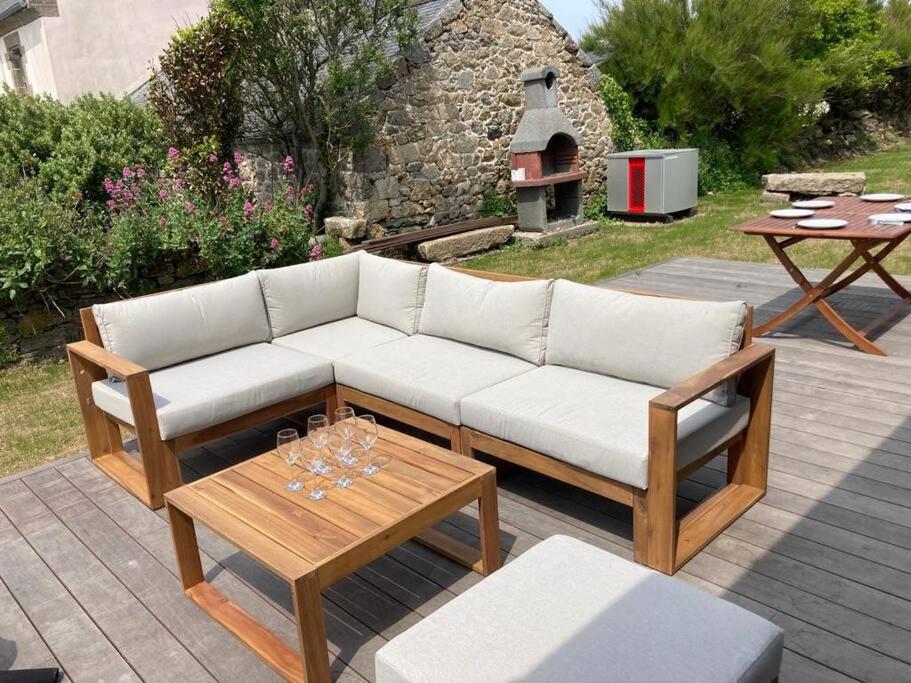 Maison face aux îles de Melon, Molène et Ouessant 6P - 4