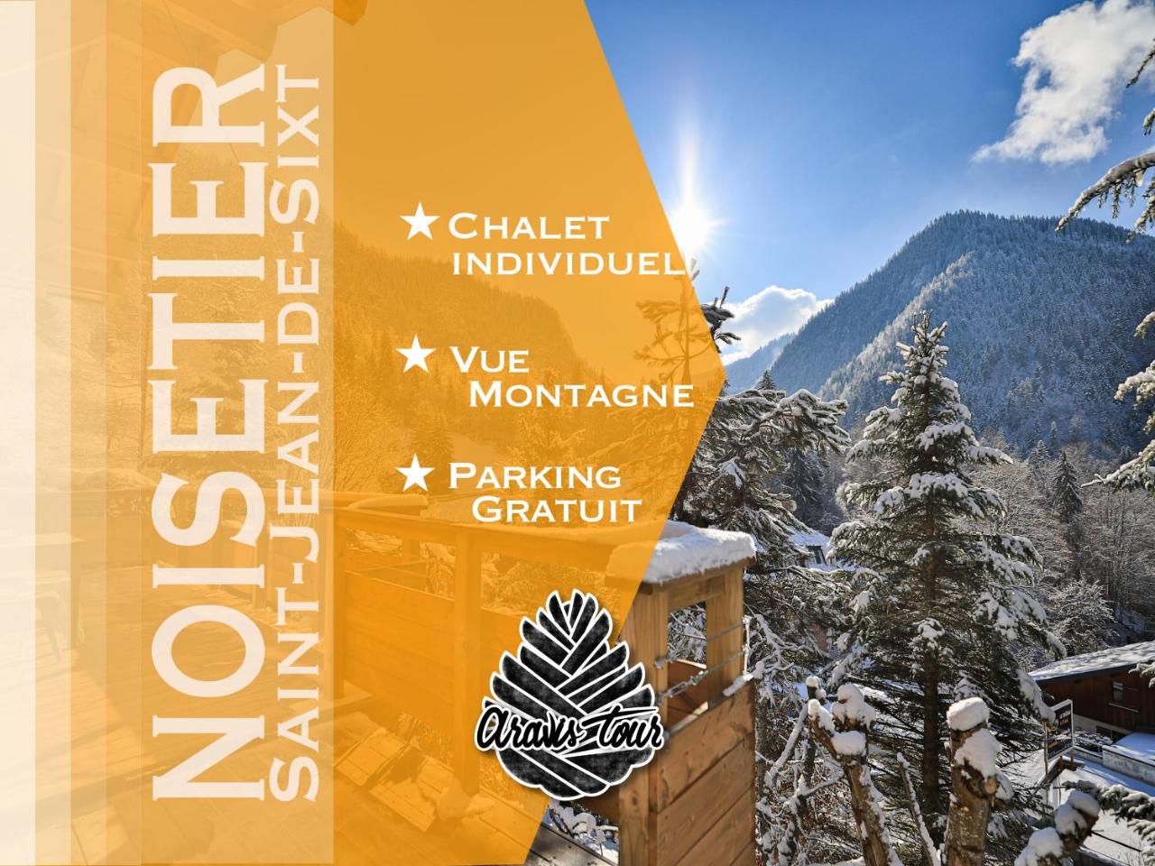Le Noisetier - Mini Chalet 2 pers - 2min la Clusaz - AravisTour
