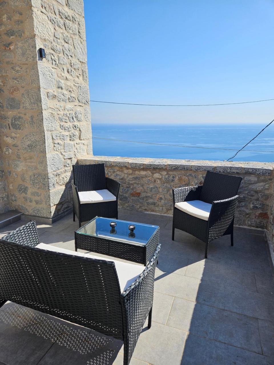 Rigas stone tower east Mani 1 - 2
