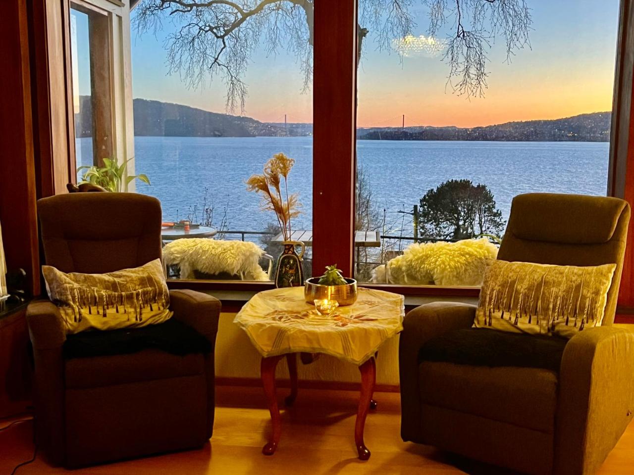 Villa med panoramautsikt, stor uteplass og 100 m fra badestrand - 5