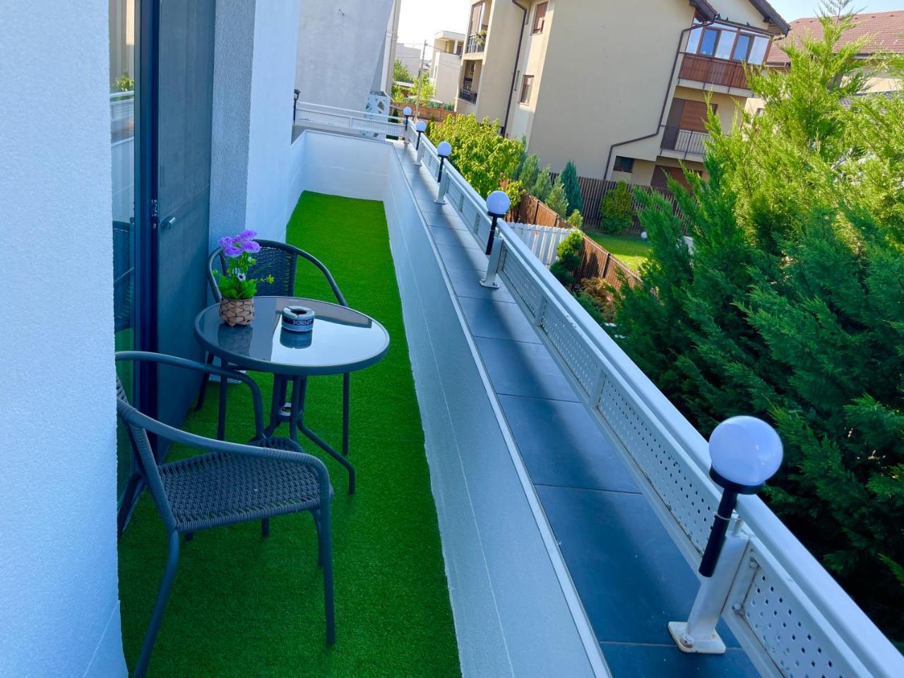 S & S Apartment 2 bedroom with Balcony & Terrace Dumbravita free Parking at location 2 spaces - 2