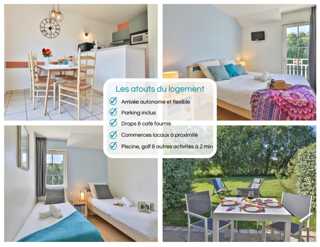ღ L'Oasis du Golf - Paisible maison proche Mer - 4