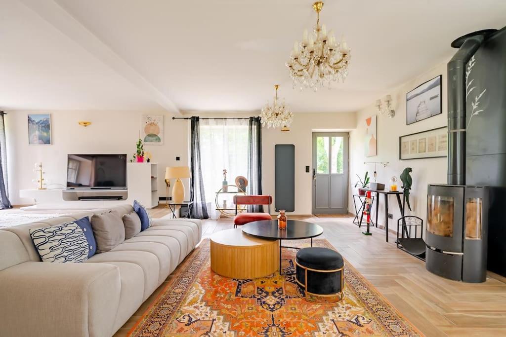 Villa 200m2 cosy au calme avec baignoire balnéo - 6
