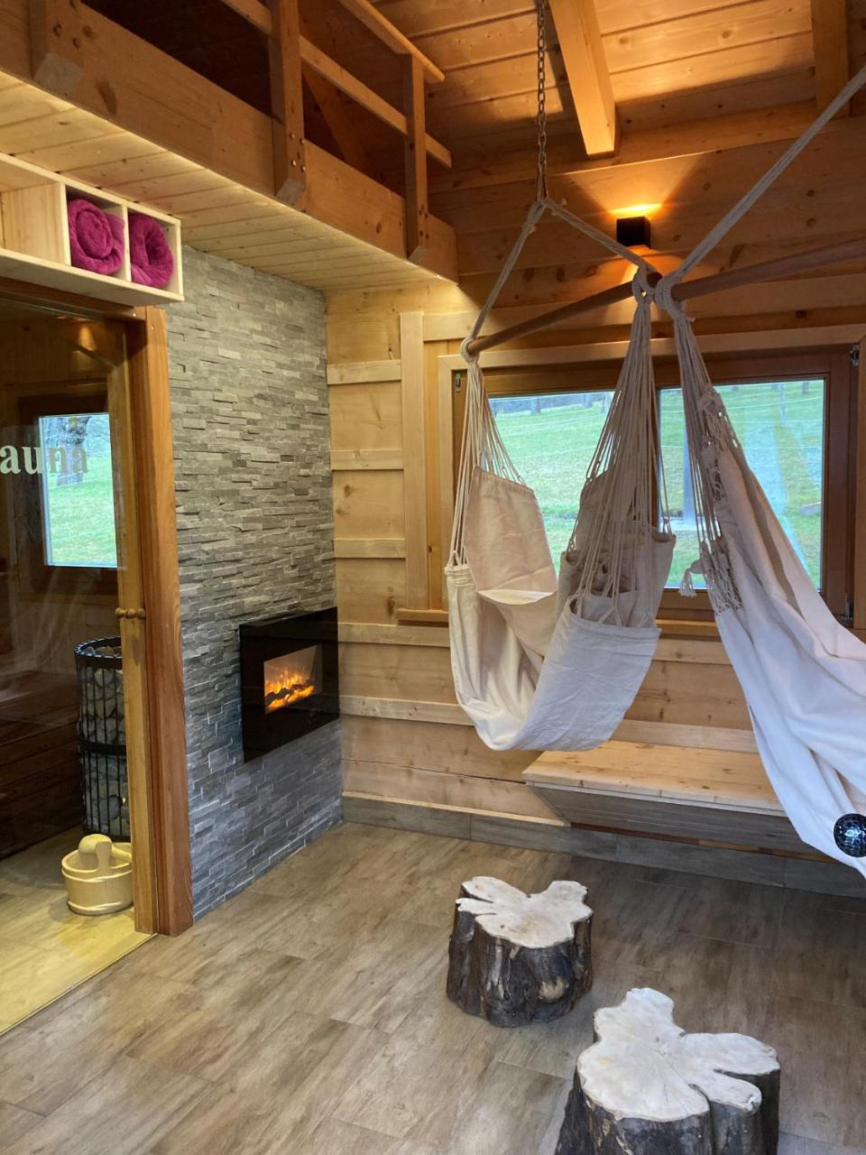 Privat Sauna Whirlpool Blockhaus- Balance Apartments by M&A - 6