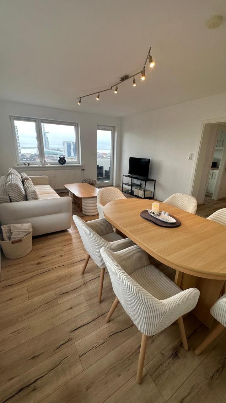 Penthouse Atmosphäre mit Meerblick FeWo am Deich 11 - 3