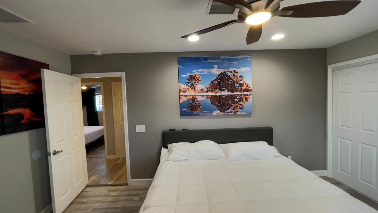 Bourbondale Triple Heated Salt Pool Joshua Trees City and Mountain Views Grill Half Acre Pool Table photo 4