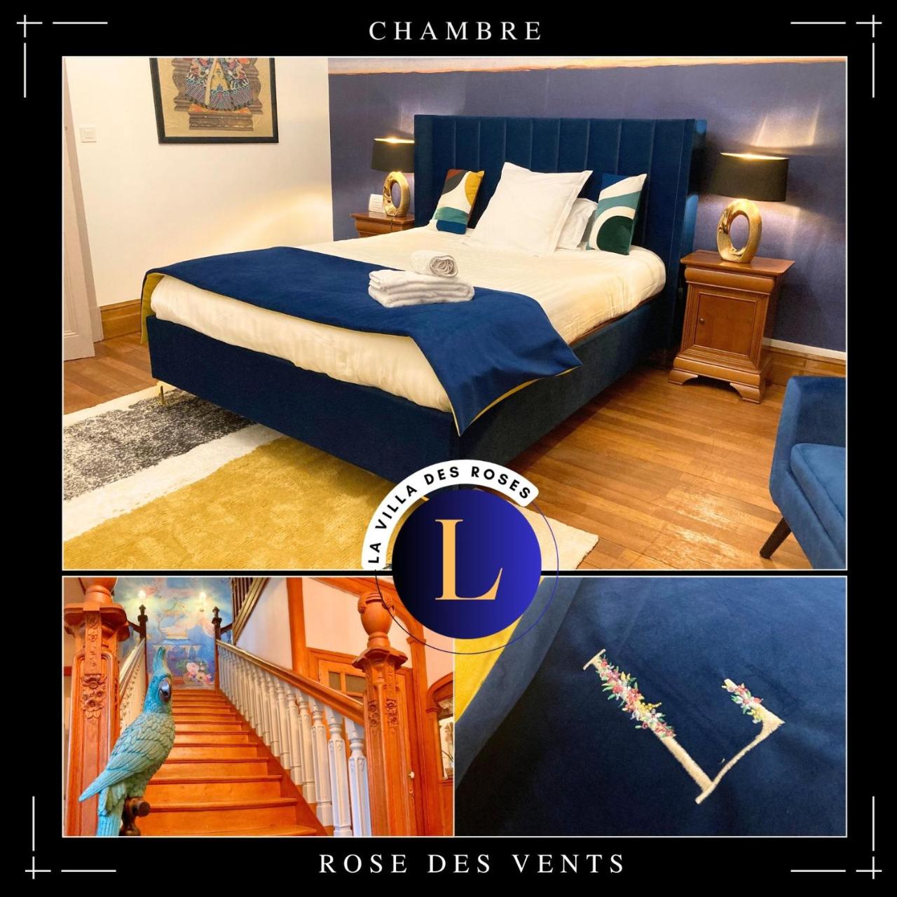 Foto - La Villa des Roses Gîte Chambres d'hôtes Piscine chauffée