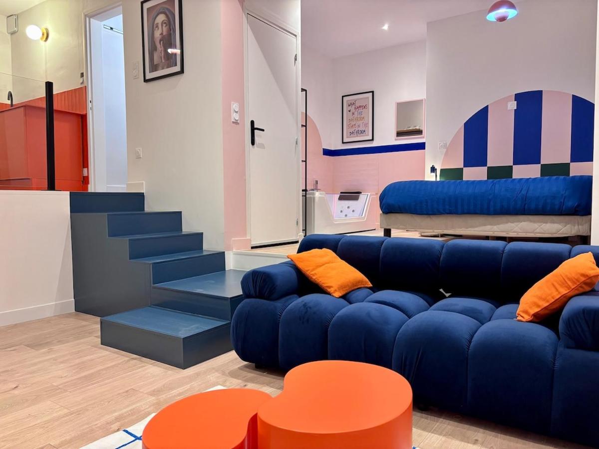 Appartement Thème Années 60' l Baignoire Jets l Clim l Netflix