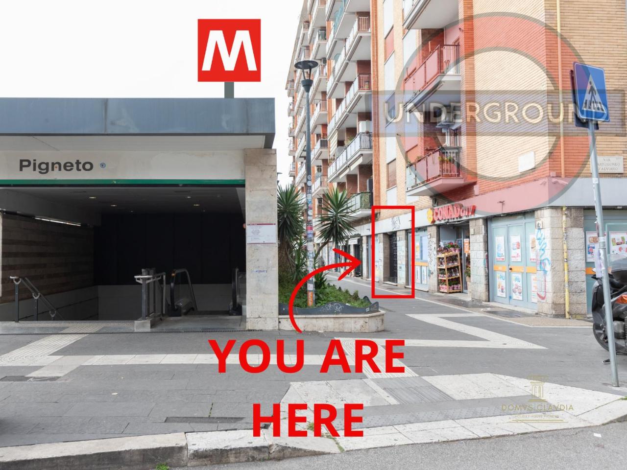 Domvs Clavdia - 7min to Colosseum by Metro, Station under apt, Roma, 6pax, A-C - 5