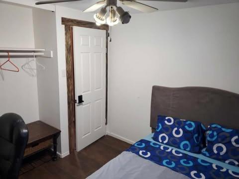 Bedroom in cozy townhome photo 4