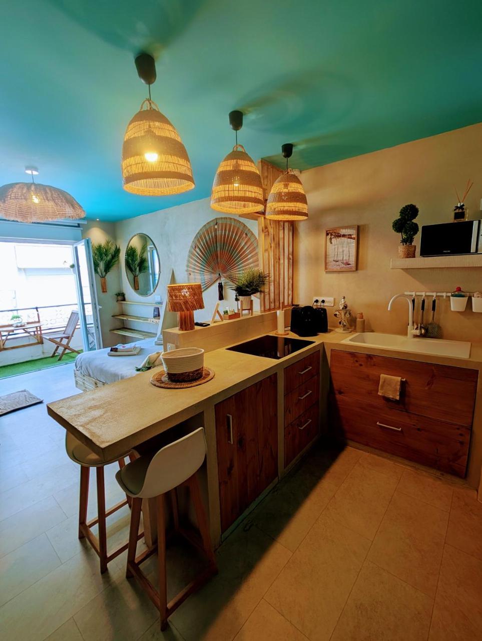 Les Spas de la Mer, Appart&Spa Aloha, 100m de la plage, Plein cœur du Grau - 5