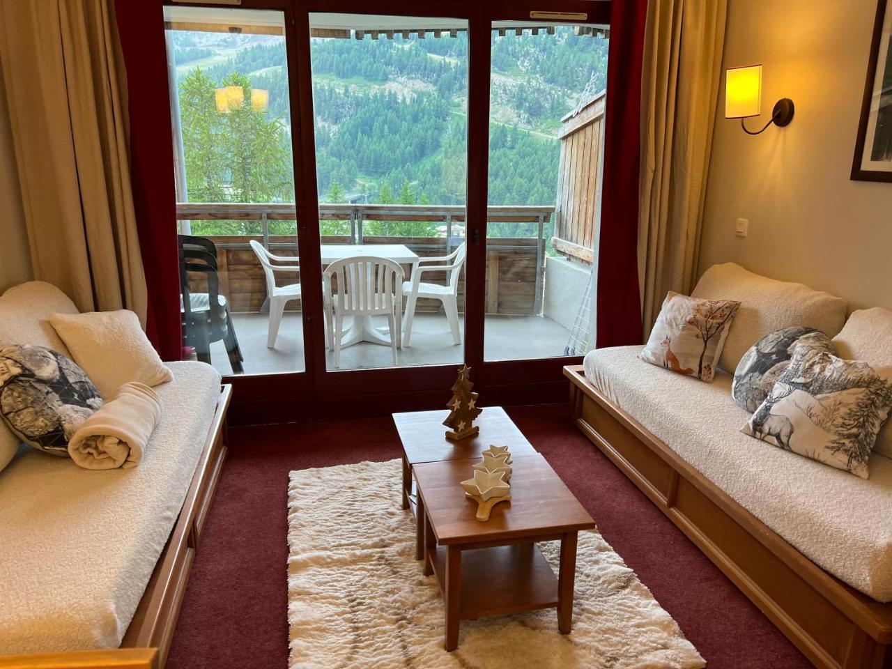 2 pièces 5 personnes, proximités pédestres pistes et commerces, grande terrasse , vue panoramique, calme - 6