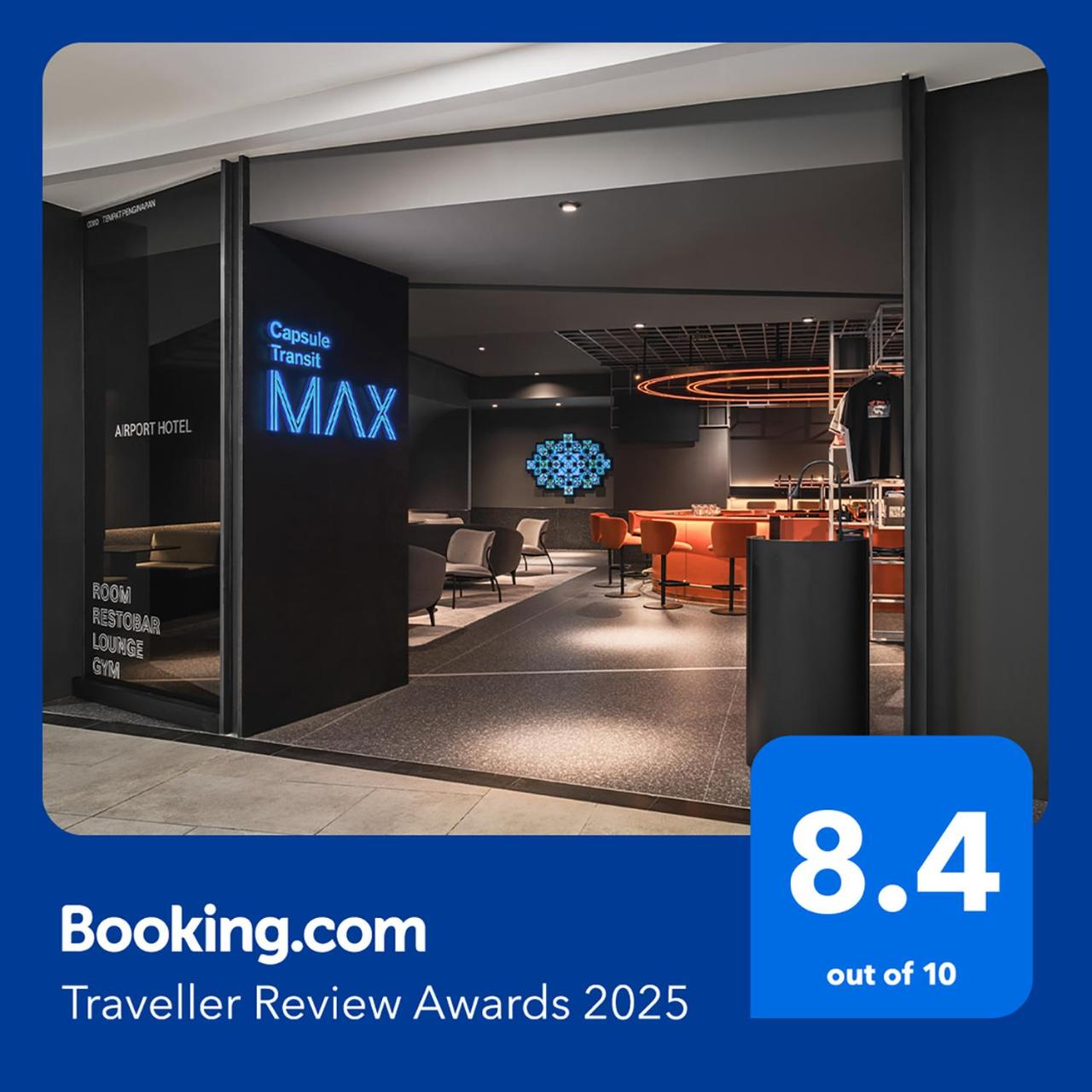 CapsuleTransit MAX - Airport Hotel - Landside, Public Area - Gateway KLIA T2, Lvl 2M