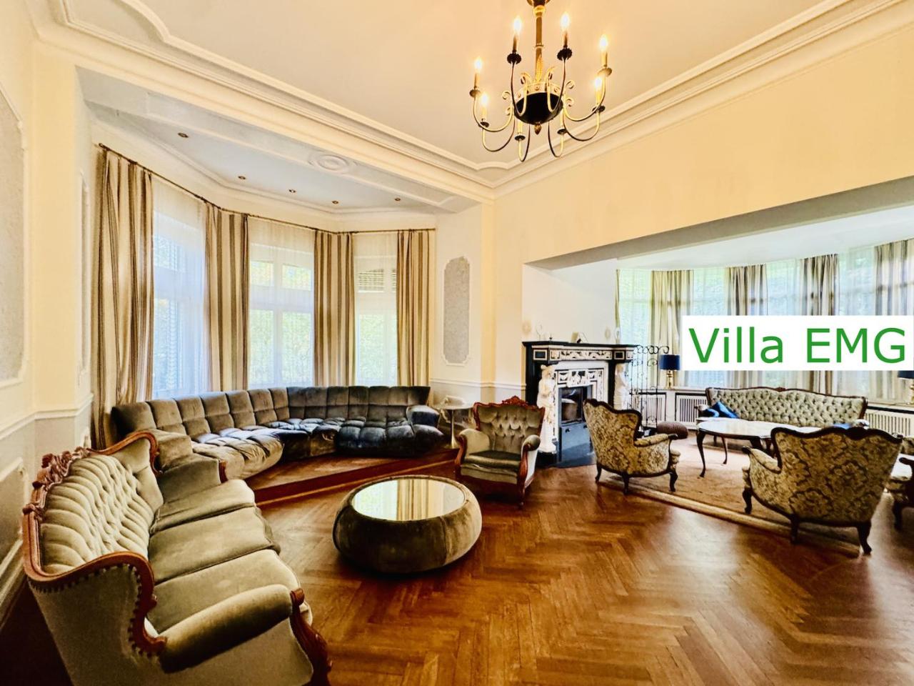 Luxus Ferienhaus Villa EMG Dortmund in Ennepetal, nah Düsseldorf, Köln mit Tennis Court, Garten, Kamin für Familien Gruppen bis 20 Personen - 6