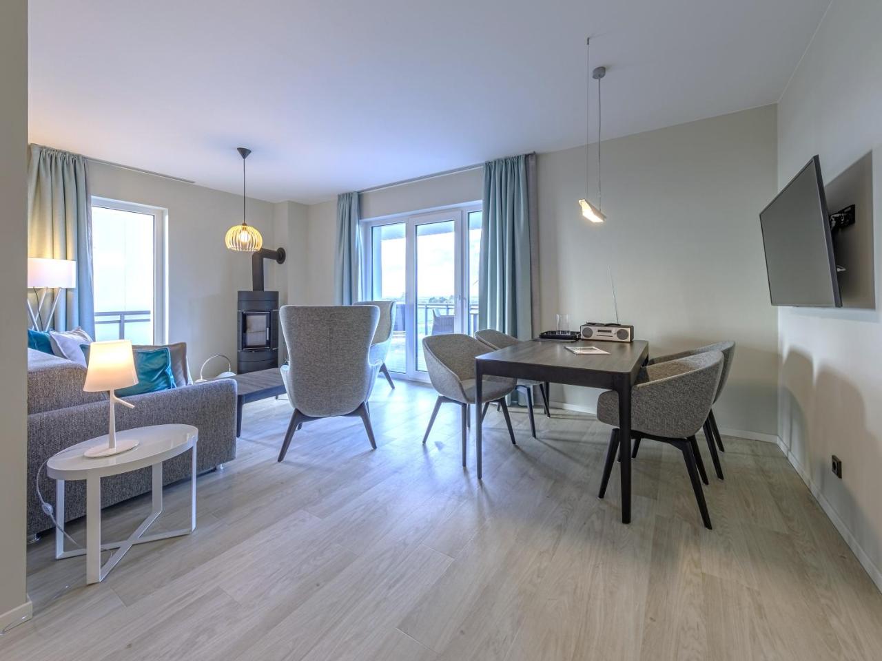 Strandlounge - 5 Sterne-Wohnung mit XXL-Balkon, Wellness & Boddenblick - 4