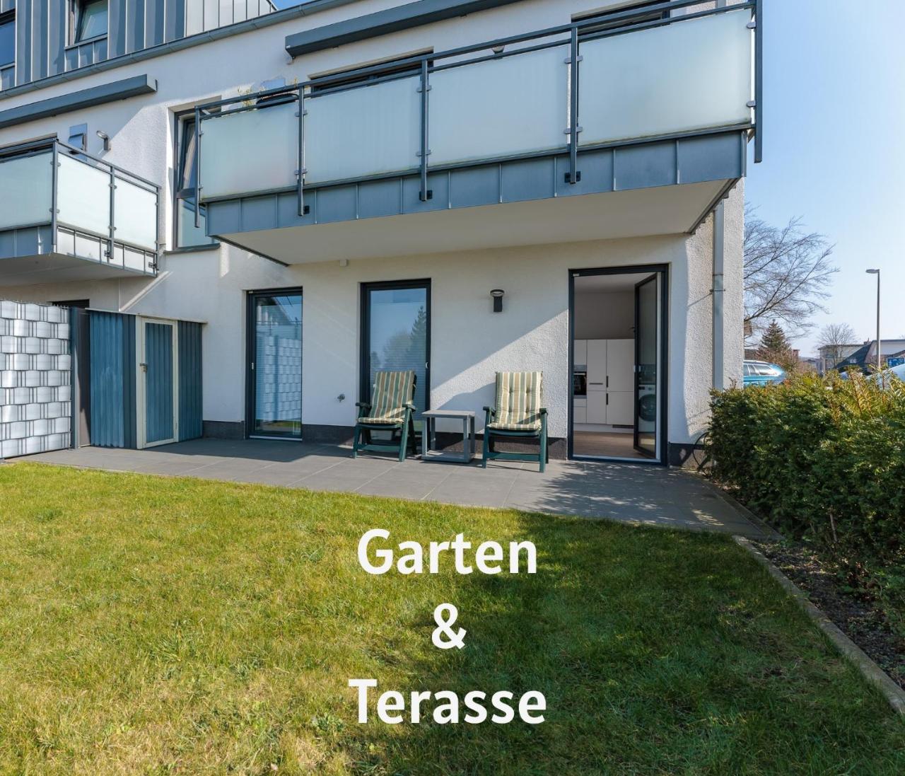 Modernes Apartment mit Terrasse & Garten, Parkplatz & 24h Self-Check-in - 3
