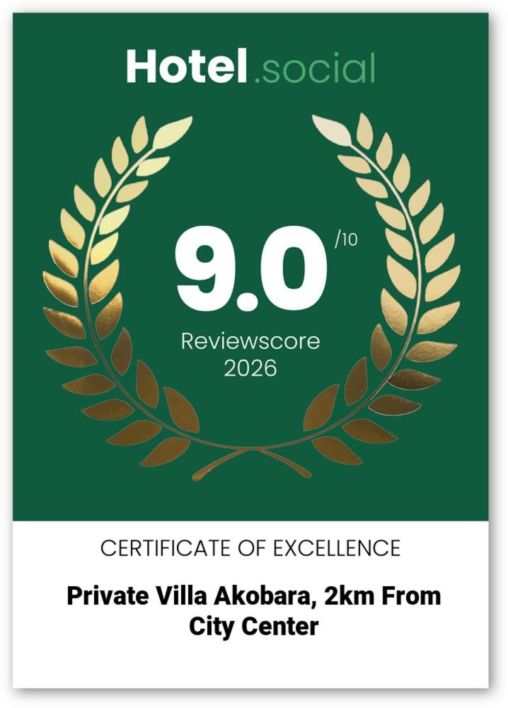 Private Villa AKOBARA, 2km from city center - 3
