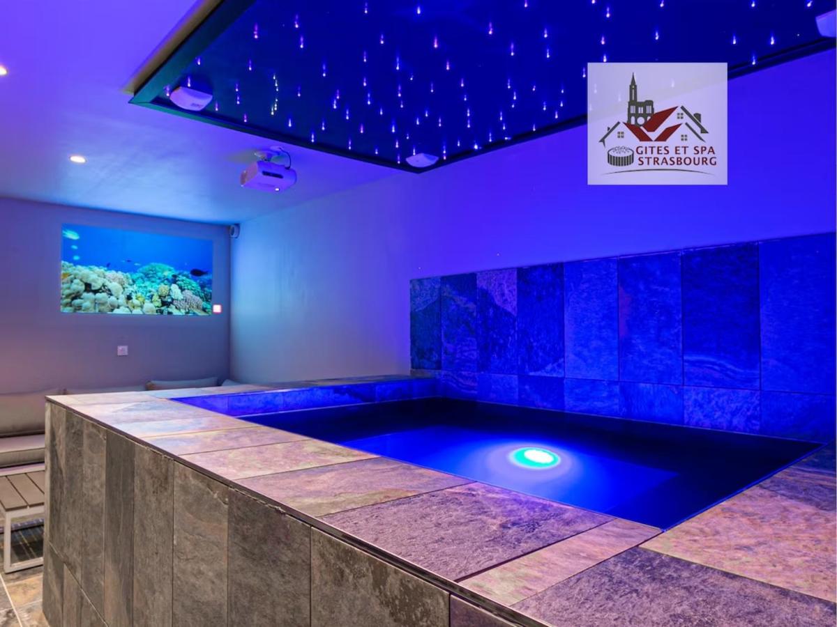 Gites Spa Strasbourg - Villa Gorille - SPA Privé, Sauna, Borne d'arcade, Babyfoot