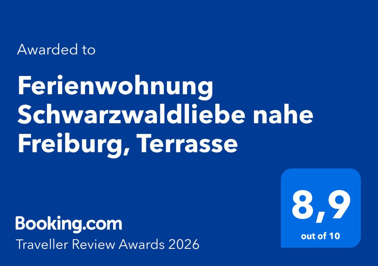 Ferienwohnung Schwarzwaldliebe nahe Freiburg, Terrasse - 2