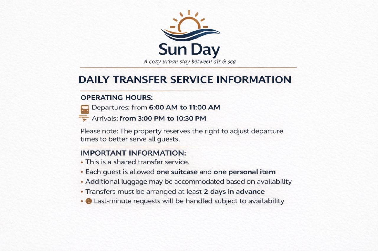 SUN DAY Rooms & Studios - Free Airport Shuttle - 3